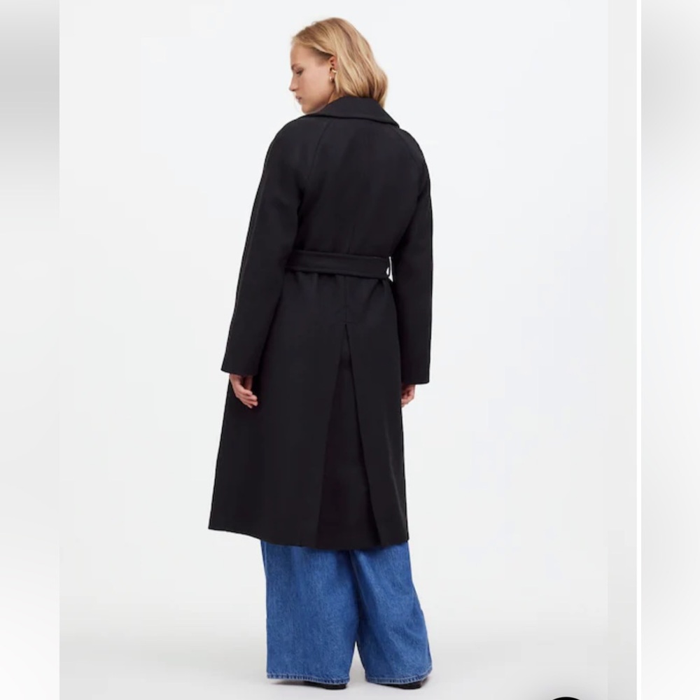 Madewell Double-Breasted Trench Coat Size XL - Picture 4 of 6